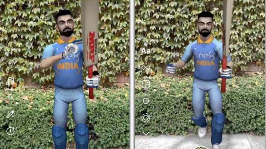 Virat Kohli comes to Facebook, Instagram with new AR effect ahead of Australia series: How to get Virat Kohli comes to Facebook, Instagram with new AR effect ahead of Australia series: How to get
