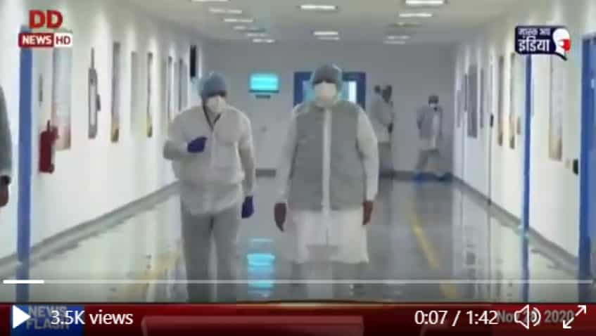 PM Modi arrives Zydus Cadila's plant to review COVID-19 vaccine development  - The Economic Times Video