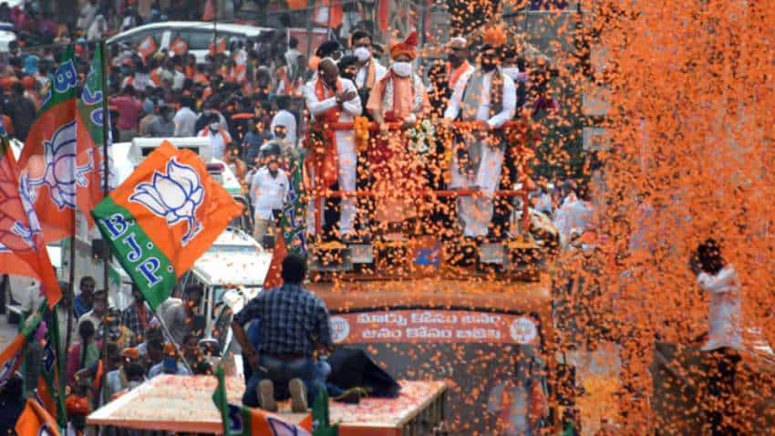 GHMC Elections Results 2020: BJP vs AIMIM vs TRS in Greater Hyderabad Municipal Corporation Polls! All you need to know about counting of votes GHMC Elections Results 2020: BJP vs AIMIM vs TRS in Greater Hyderabad Municipal Corporation Polls! All you need to know about counting of votes