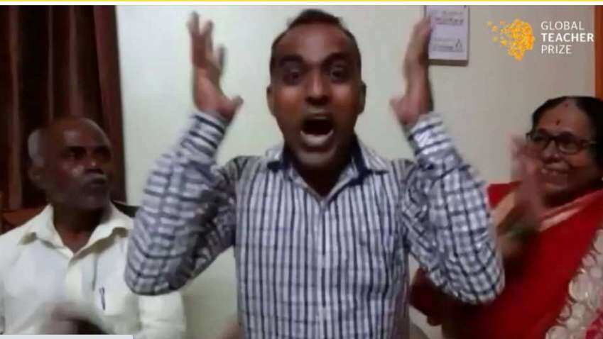 This Indian teacher bags $1 mn award! Promptly donates half of Rs 7 crore prize money This Indian teacher bags $1 mn award! Promptly donates half of Rs 7 crore prize money