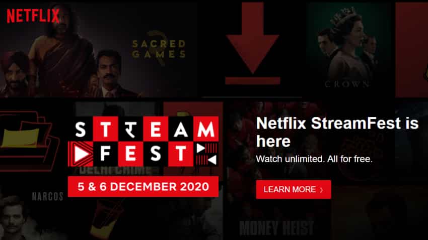 Netflix Free Streamfest From Today For Everyone You Can Stream Movies Without Paying But First You Must Know This Zee Business