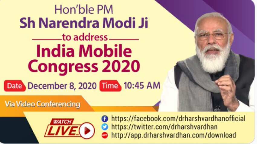 India Mobile Congress 2020: PM Modi says, &quot;Let us work together to make India a global hub of telecom equipment, design, devp and manufacturing&quot;