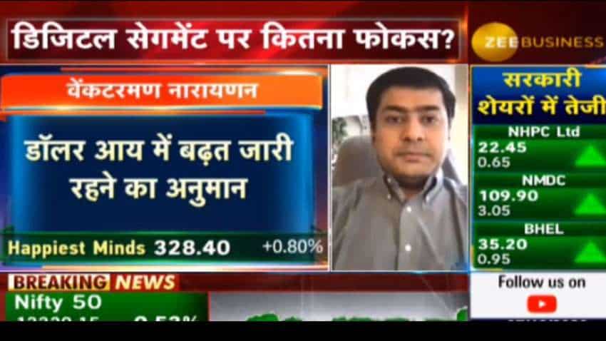 Happiest Minds likely to post same performance in Q3 & Q4: Venkatraman Narayanan, MD & CFO Happiest Minds likely to post same performance in Q3 & Q4: Venkatraman Narayanan, MD & CFO