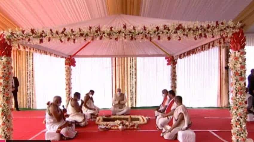 New Parliament Building: PM Narendra Modi performs bhoomi pujan, lays foundation stone - Top amazing things to know New Parliament Building: PM Narendra Modi performs bhoomi pujan, lays foundation stone - Top amazing things to know