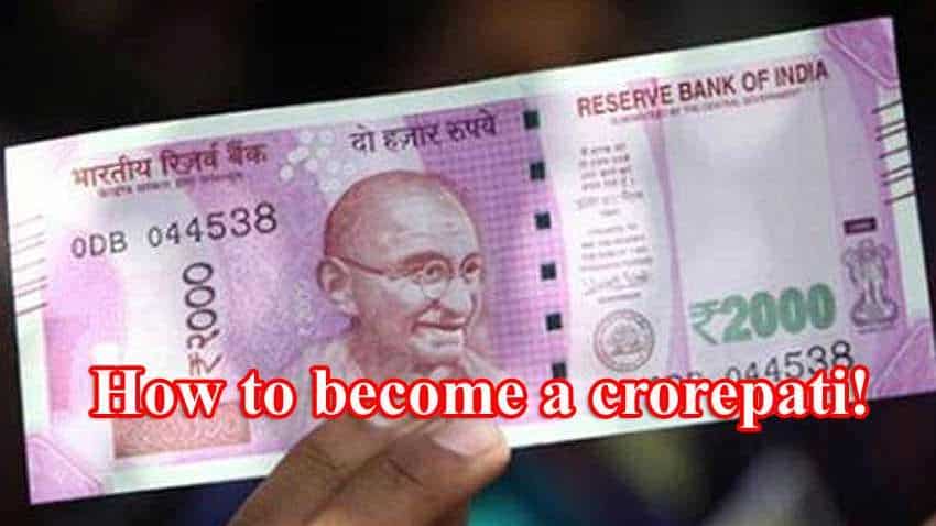 How to become a crorepati fast enough: Accumulate Rs 2 crore; expert provides top tips How to become a crorepati fast enough: Accumulate Rs 2 crore; expert provides top tips