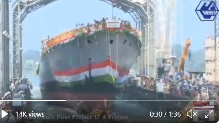 Aatmanirbhar Bharat! 17 A ship: Know all about Indian Navy’s GRSE-built stealth frigate INS ‘Himgiri’ | watch video
