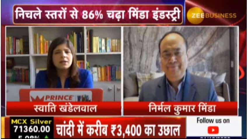 Minda Industries likely to grow at 8–10% annually: Nirmal Kumar Minda, CMD Minda Industries likely to grow at 8–10% annually: Nirmal Kumar Minda, CMD