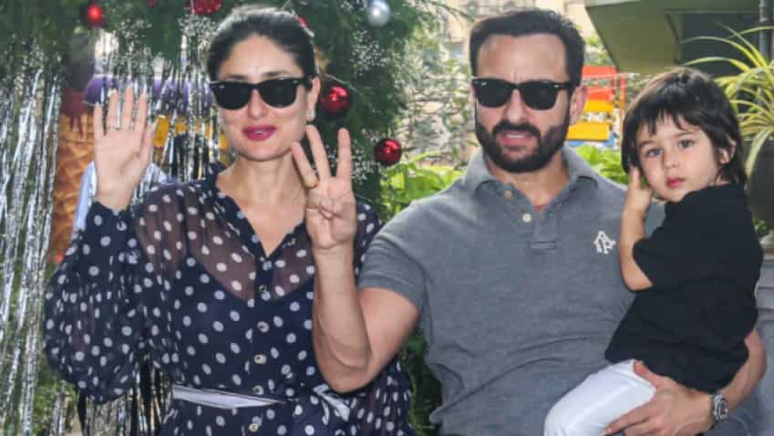 Kareena Kapoor celebrates Christmas eve with Karisma, Saif Ali Khan