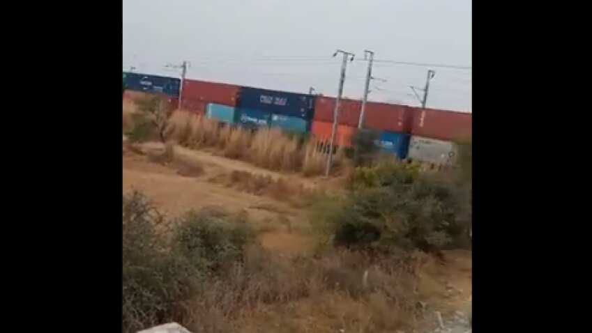 WATCH video! Indian Railways can carry goods with double efficiency: First trial run of double stack container train conducted