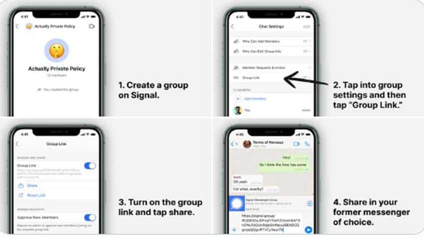 How to shift WhatsApp group to Signal: Here&#039;s how to move in easy steps
