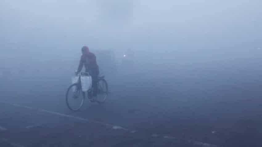 &#039;Very dense&#039; fog lowers visibility to zero meters in Delhi; over 130 flights delayed at Delhi Airport 
