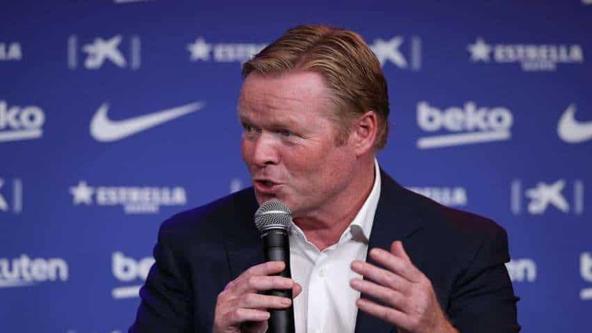 Barcelona&#039;s Koeman defends decision to start Lionel Messi after red card