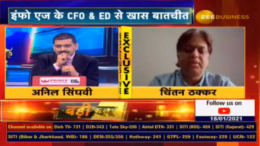 We are working on Zomato IPO, Info Edge CFO and ED Chintan Thakkar said in chat with Anil Singhvi; wants boost for startups in Budget 2021