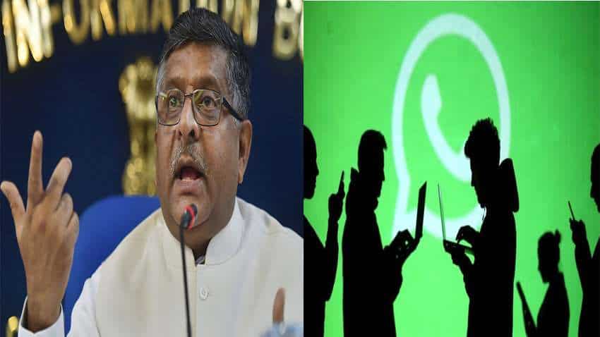 WhatsApp, other digital platforms free to do business in India but without compromising on sanctity of personal data: IT minister Prasad WhatsApp, other digital platforms free to do business in India but without compromising on sanctity of personal data: IT minister Prasad