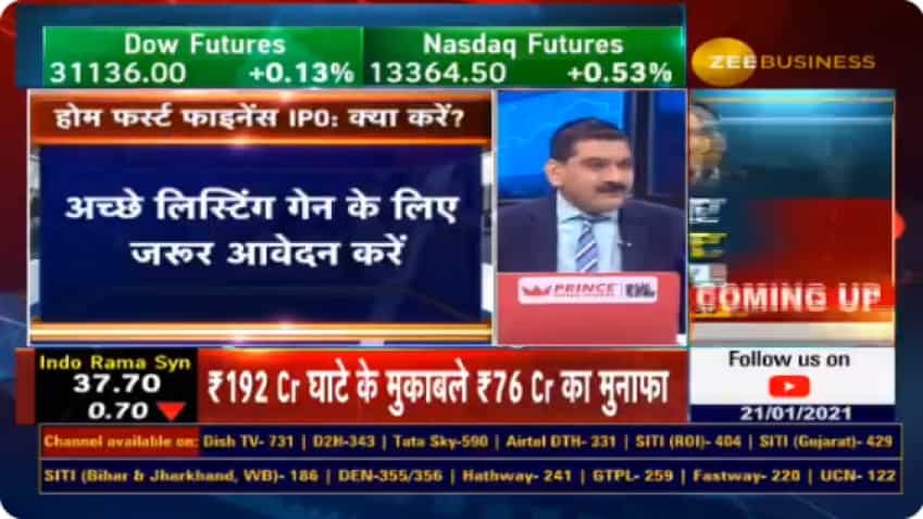 Home First, IRFC, Indigo Paints IPO Reviews: Here is what Anil Singhvi recommends for investors