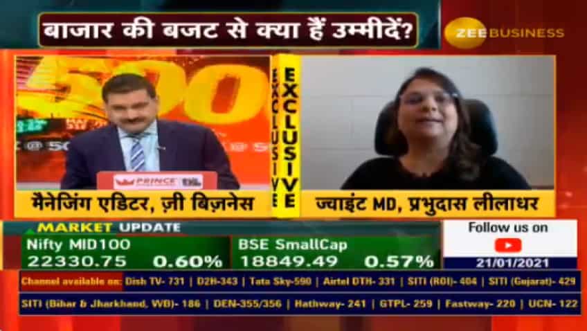 Sensex breaches 50,000-mark: Indía&#039;s economic revival to further propel indices, says Prabhudas Lilladher Joint MD Amisha Vora