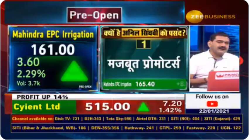 Stocks In Your Budget 2021 With Anil Singhvi Mahindra Epc Is A Top Stock From Budget Viewpoint Says Market Guru Lists 3 Reasons Why To Buy Zee Business