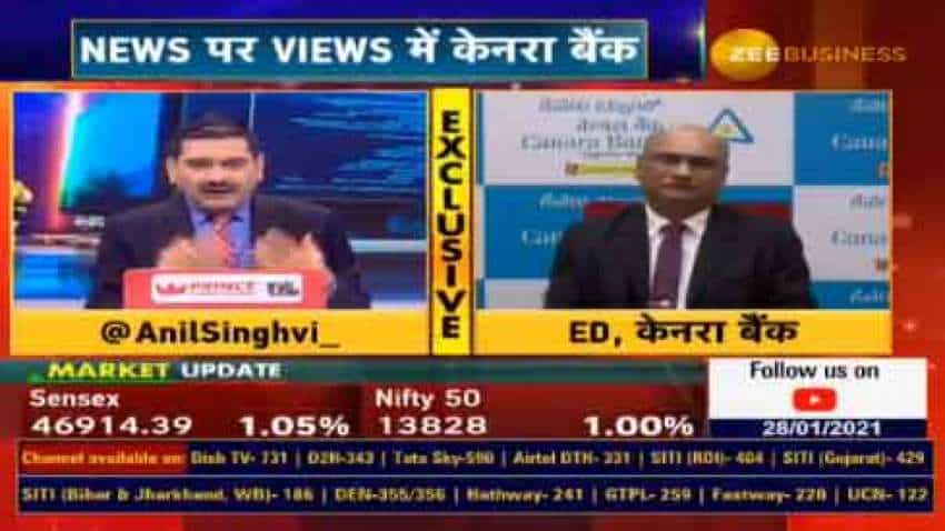 In chat with Anil Singhvi, Canara Bank ED Debashish Mukherjee says 6 to 8 per cent credit growth in Q4 expected