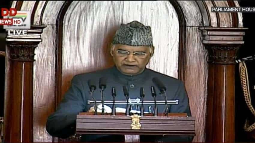 Budget Session 2021: President Kovind addresses nation, says in these tough times, India has emerged as an attractive destination for global investors Budget Session 2021: President Kovind addresses nation, says in these tough times, India has emerged as an attractive destination for global investors