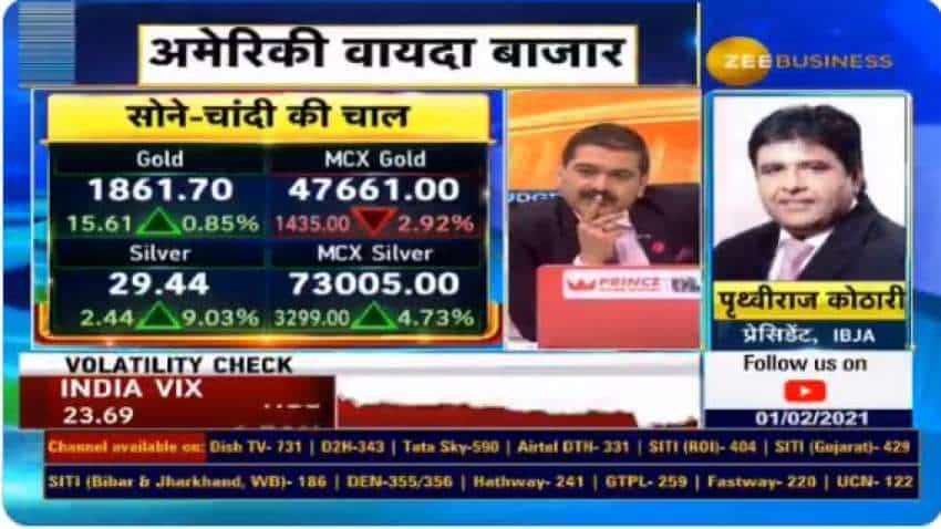Will gold be cheaper or dearer after Budget 2021? In chat with Anil Singhvi, IBJA President Prithviraj Kothari explains