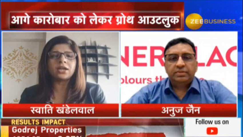 Demand recovery has been much faster than we expected: Anuj Jain, ED, Kansai Nerolac