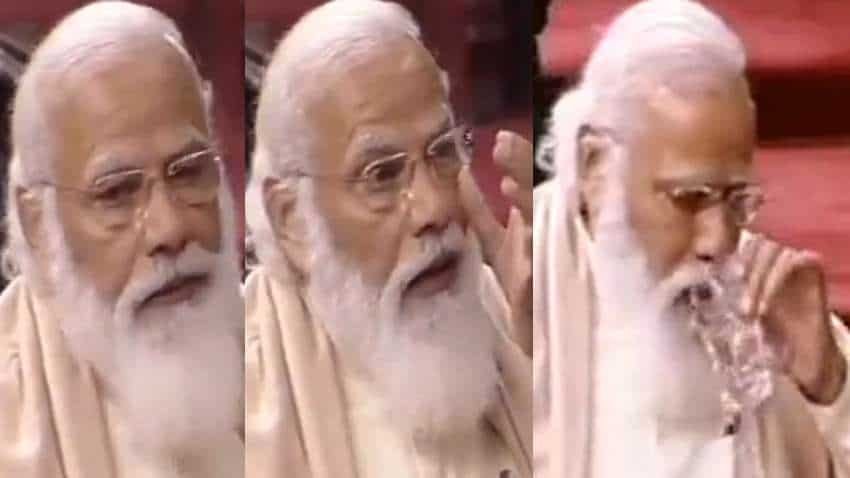 VIDEO: Emotional moment! PM Narendra Modi in tears in Rajya Sabha while praising Ghulam Nabi Azad - Full story VIDEO: Emotional moment! PM Narendra Modi in tears in Rajya Sabha while praising Ghulam Nabi Azad - Full story