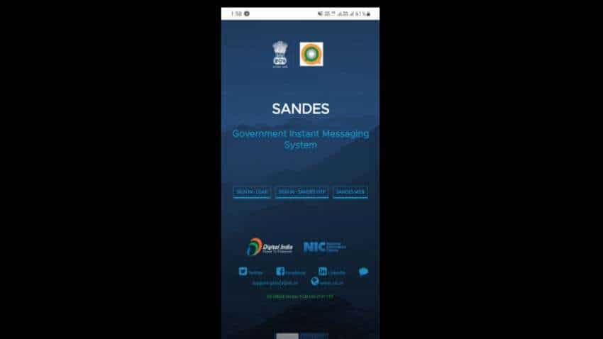 Check out Sandes, India&#039;s own WhatsApp like app