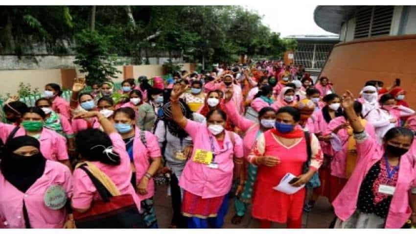 ASHA workers in this state march to see the governor! See why!