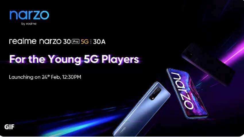Realme Narzo 30A , Realme Narzo 30 Pro launch date, timings announced - Full details here