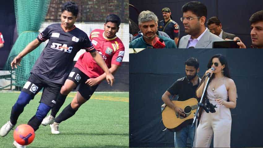 Delhi’s 1st Football 9 by 9 league K9 is here -Dushyant Chautala says sports has to be a way of life for every Indian 