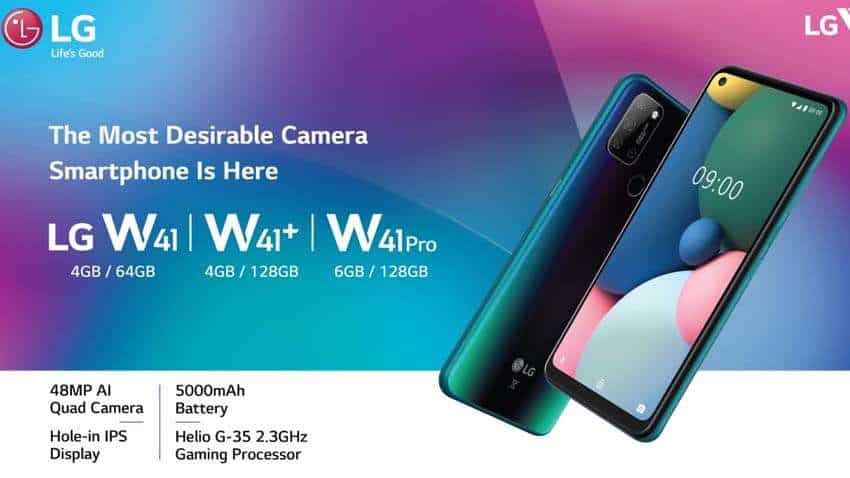 LG W41, W41+ and W41 Pro launched in India at starting price of Rs 13,490 | Check, camera, specs and other details NOW! LG W41, W41+ and W41 Pro launched in India at starting price of Rs 13,490 | Check, camera, specs and other details NOW!