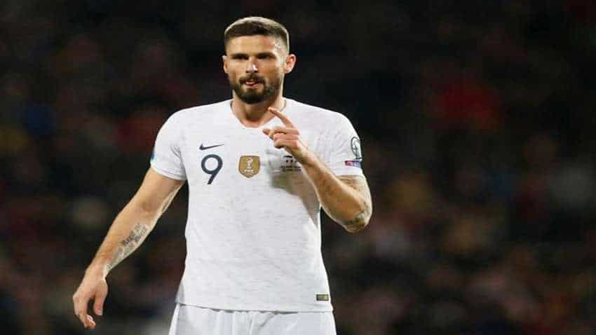 Acrobatic Giroud gives Chelsea advantage over Atletico Acrobatic Giroud gives Chelsea advantage over Atletico