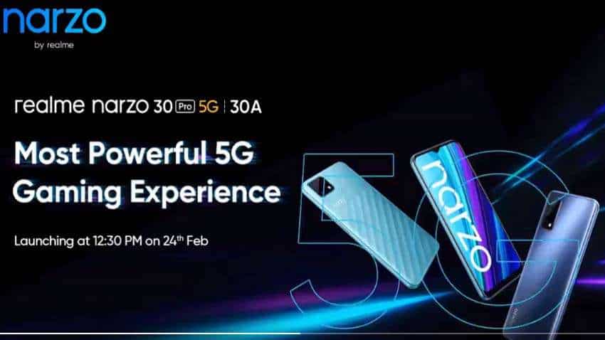 Realme Narzo 30 series India launch Today; Check timings, how to watch it live, and other details Realme Narzo 30 series India launch Today; Check timings, how to watch it live, and other details