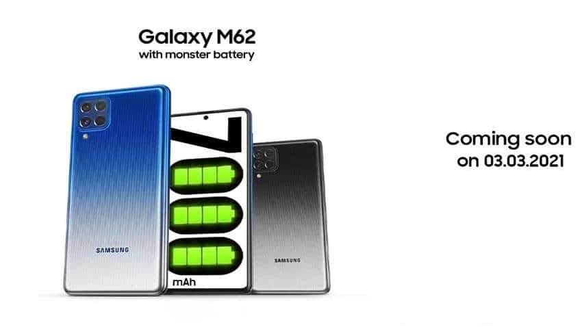 Samsung Galaxy M62 launched - smartphone packs this massive feature; Check all details here Samsung Galaxy M62 launched - smartphone packs this massive feature; Check all details here