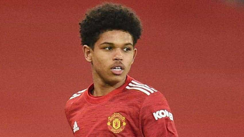 Shola Shoretire becomes Man Utd&#039;s youngest ever player in European competition