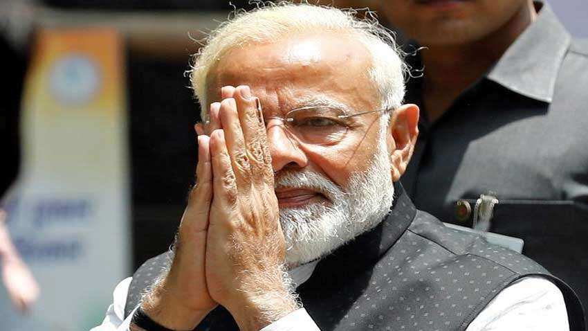 PM Modi receives his 1st Covid vaccine dose at AIIMS PM Modi receives his 1st Covid vaccine dose at AIIMS