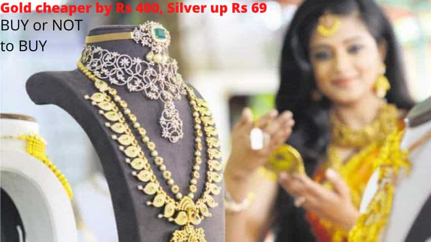 Gold Price Today 2-03-2021 – MCX Gold cheaper by Rs 400 on Tuesday morning, Silver expensive by Rs 69; BUY or SELL?
