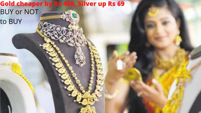 Gold Price Today 2-03-2021 – MCX Gold cheaper by Rs 400 on Tuesday morning, Silver expensive by Rs 69; BUY or SELL? Gold Price Today 2-03-2021 – MCX Gold cheaper by Rs 400 on Tuesday morning, Silver expensive by Rs 69; BUY or SELL?