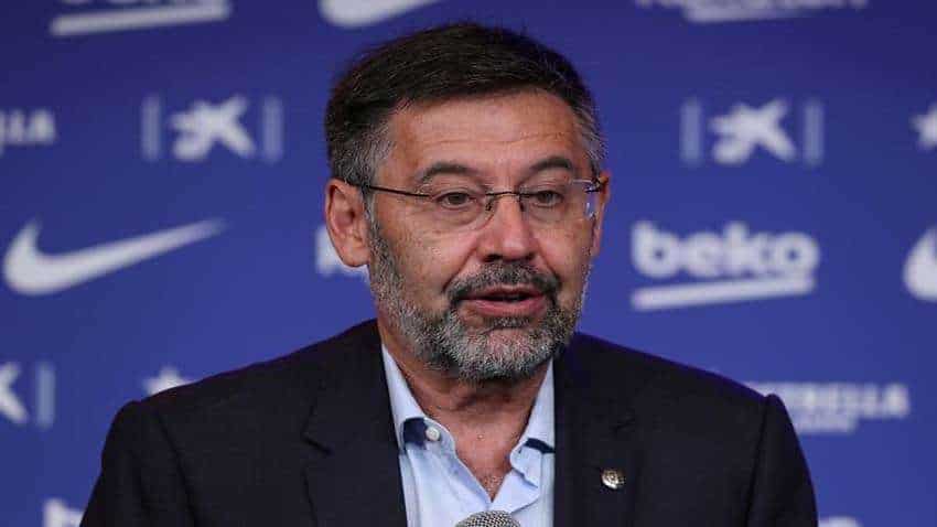 Ex-FC Barcelona President arrested in raid Ex-FC Barcelona President arrested in raid