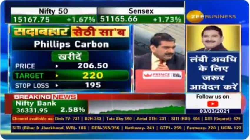 In chat with Anil Singhvi, analyst Vikas Sethi picks Phillips Carbon, L and T Finance as top buys for big gains