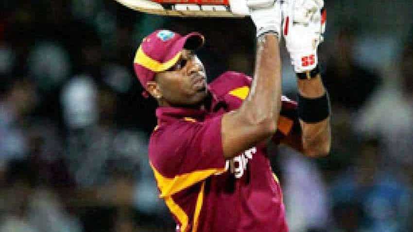 Pollard becomes third batsman to hit six 6s in an over in international cricket Pollard becomes third batsman to hit six 6s in an over in international cricket