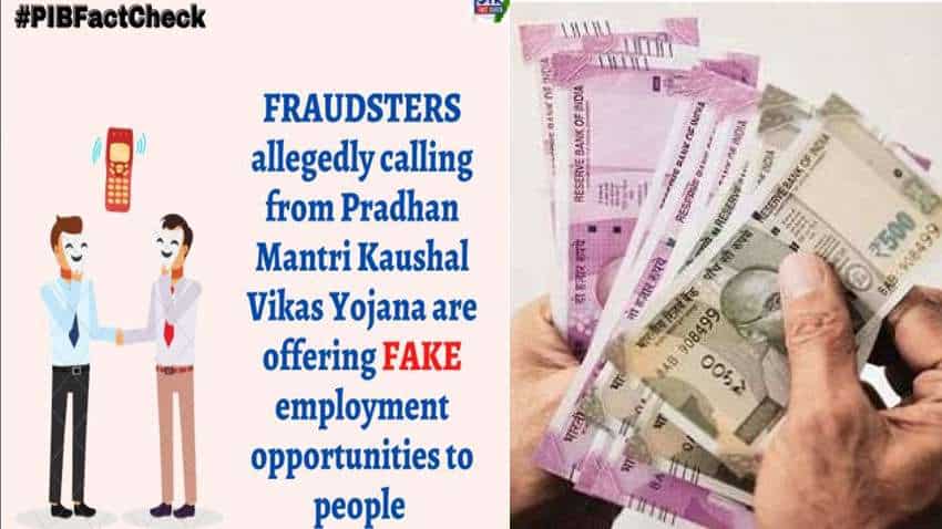 Pradhan Mantri Kaushal Vikas Yojana: PIB Fact Check WARNS against “unscrupulous tele-callers”; you can do this Pradhan Mantri Kaushal Vikas Yojana: PIB Fact Check WARNS against “unscrupulous tele-callers”; you can do this
