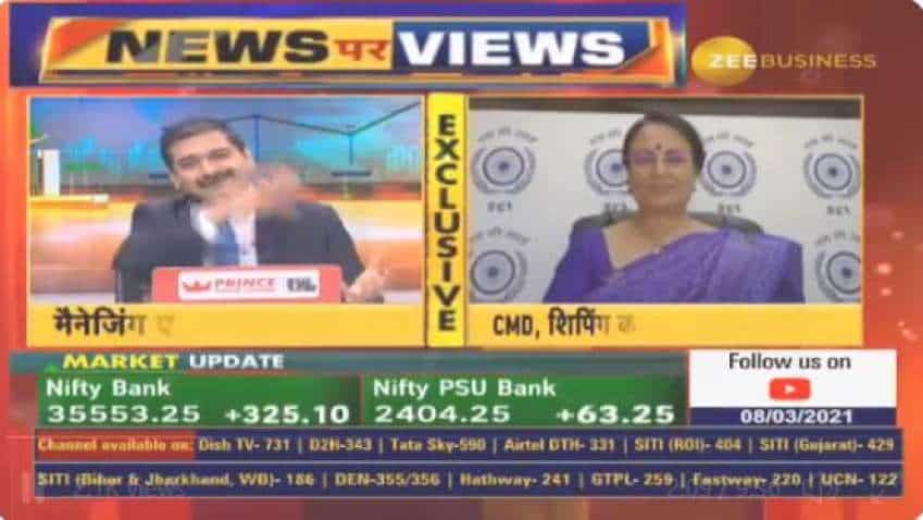 Exclusive: In chat with Anil Singhvi, SCI CMD Harjeet Kaur Joshi talks about divestment, business outlook and much more