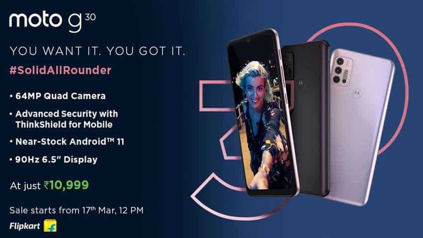 Motorola launches Moto G10 Power, Moto G30 with quad rear cameras in India: Check price, specs and more!