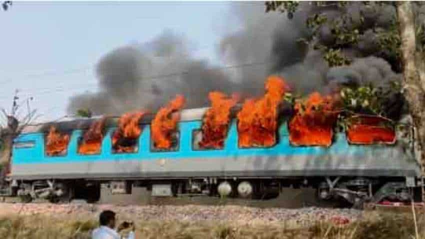 Dehradun-New Delhi Shatabdi Express catches fire between Raiwala and Kansrao railway station in Uttarakhand