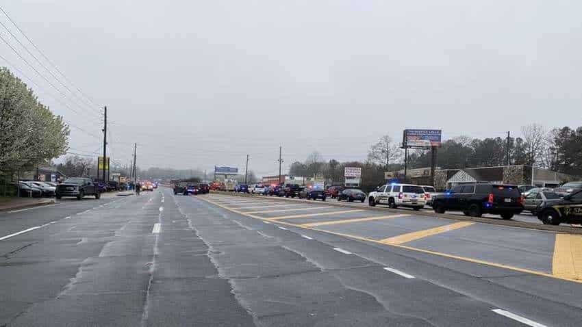 Eight shot dead at three day spas in U.S. state of Georgia, suspect arrested Eight shot dead at three day spas in U.S. state of Georgia, suspect arrested
