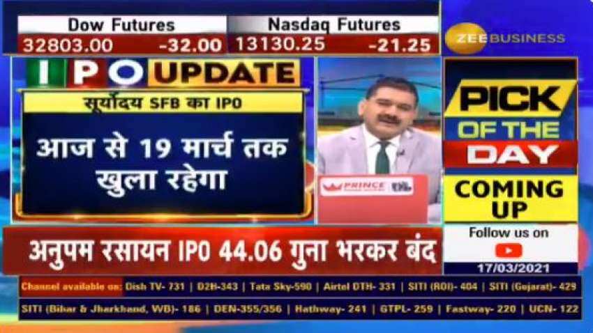 Suryoday Small Finance Bank IPO Review: Anil Singhvi&#039;s VERDICT OUT! Market Guru unveils this strategy to make money