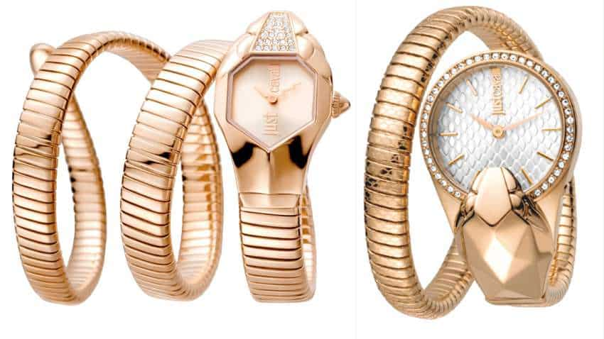 Just cavalli snake watch india hot sale