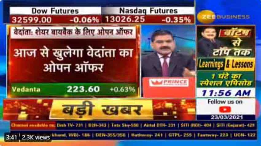 Vedanta open offer: Should you tender your shares or not? Anil Singhvi gives clear 'verdict' on this Vedanta open offer: Should you tender your shares or not? Anil Singhvi gives clear 'verdict' on this