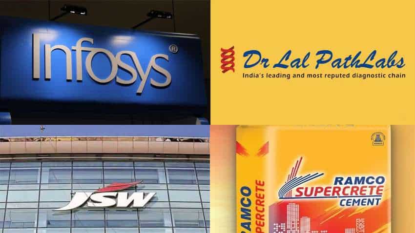 Top Stocks to Buy - Infosys, Dr Lal Pathlabs, JSW Steel, Ramco Cements hit 52-week high; which stocks to buy, now? Top Stocks to Buy - Infosys, Dr Lal Pathlabs, JSW Steel, Ramco Cements hit 52-week high; which stocks to buy, now?